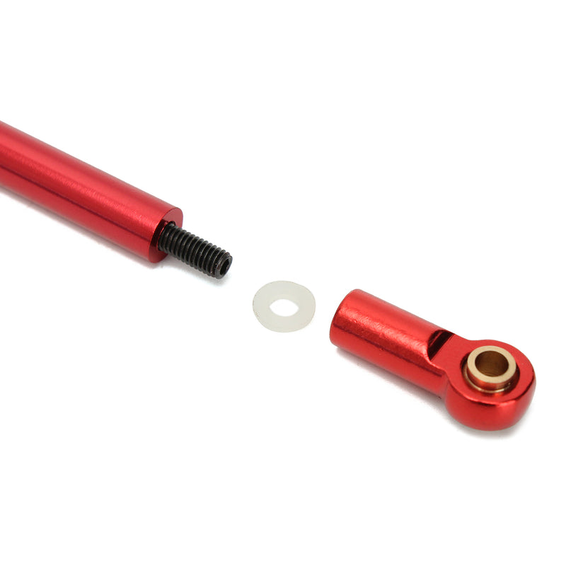 8Pcs Red Axial Scx10 Aluminum Upgrad Alloy Rod Holder 313MM Wheelbase