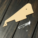 1 Ply LP Guitar Pickguard Scratch Plate with Chrome Bracket for Guitar Parts Accessories