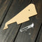 1 Ply LP Guitar Pickguard Scratch Plate with Chrome Bracket for Guitar Parts Accessories