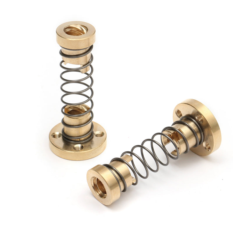 Geekcreit T8 Anti-Backlash Spring Loaded Nut For 2mm / 8mm Acme Threaded Rod Lead Screw