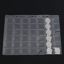 20/30/42 Pockets Plastic Coin Holder Storage Collection Money Coins Album Case