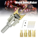 13pcs 6-12mm Wood Bead Maker Beads Drill Bit Milling Cutter Set Woodworking DIY Tool