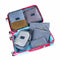 6Pcs Waterproof Travel Clothes Storage Bags Packing Cube Luggage Organizer Pouch