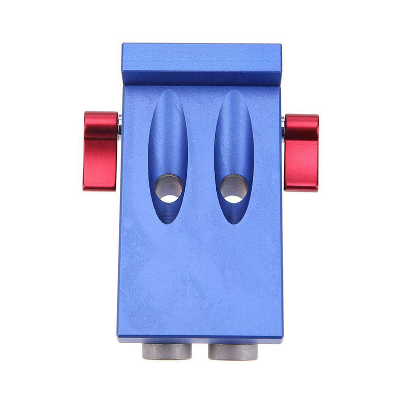 5pcs Pocket Hole Jig Kit System Woodworking Joinery Step Drill Bit Wood Oblique Drill Guide Tool