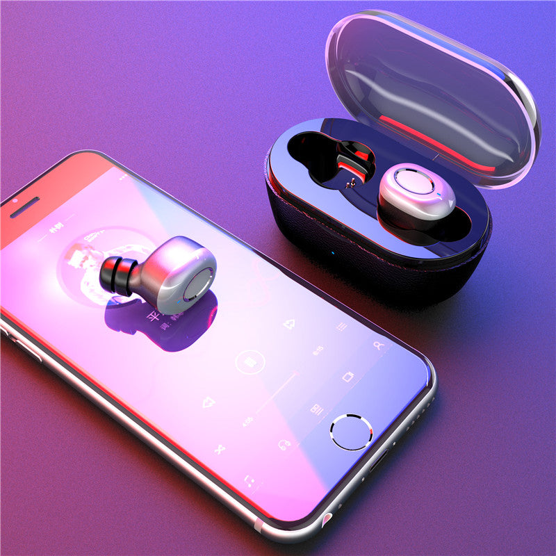 [True Wireless] HiFi TWS bluetooth 5.0 Earphone IPX5 Waterproof Stereo Headphone with Charging Box