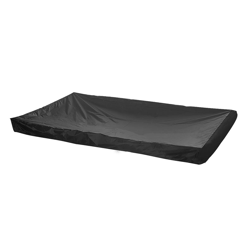 BLACK PVC Pool Snooker Billiard Table Waterproof Dust Cover for 8' ft pool table