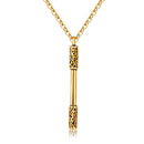 Stainless Steel Jingubang Monkey King Pendant Necklace Chain Myth Journey to the West