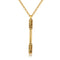 Stainless Steel Jingubang Monkey King Pendant Necklace Chain Myth Journey to the West