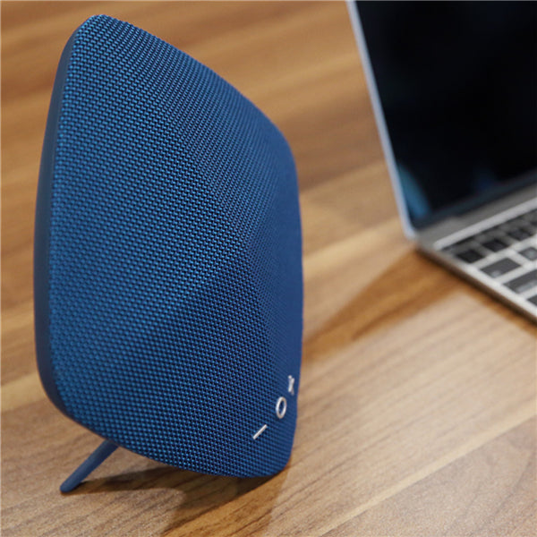 ROCK SPACE Muse HiFi V4.2 Fabric bluetooth Speaker With Mic Hands-free Call TF Card AUX U Disk