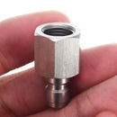 8mm Stainless Steel Quick Connector Pneumatic Adapter Thread Diameter M10x1