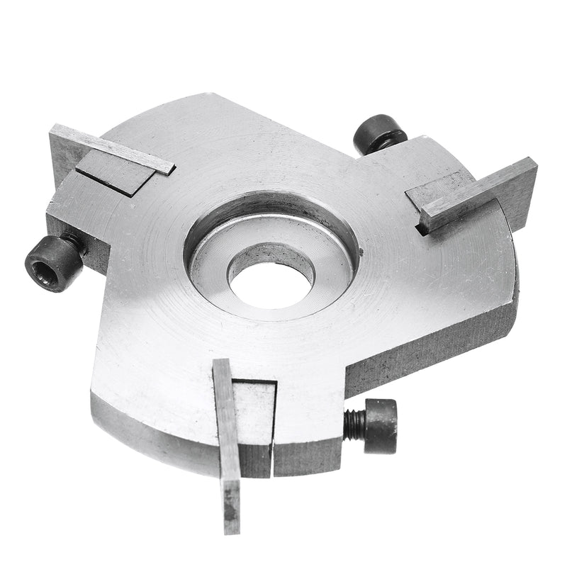 75mm Wood Carving Disc Grinder Disc Woodworking Detachable 3 Blade Root Milling Cutter