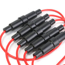 5pcs 6x30mm AGC Spiral Cable Fuse Connector Fuse Block