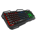 IMICE KM-690 USB Wired Gaming Keyboard 3 Color LED Backlit 2400DPI Gaming Mouse Combo