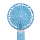 Portable Handheld Fan 4.5W Rechargeable Mini Cooling Fan 3 Speed USB Fan Wind Cooler Battery