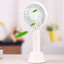Rechargeable Mini USB Handheld Fan For Travelling Outdoor Office Creative 3 Speed Cooling Fan