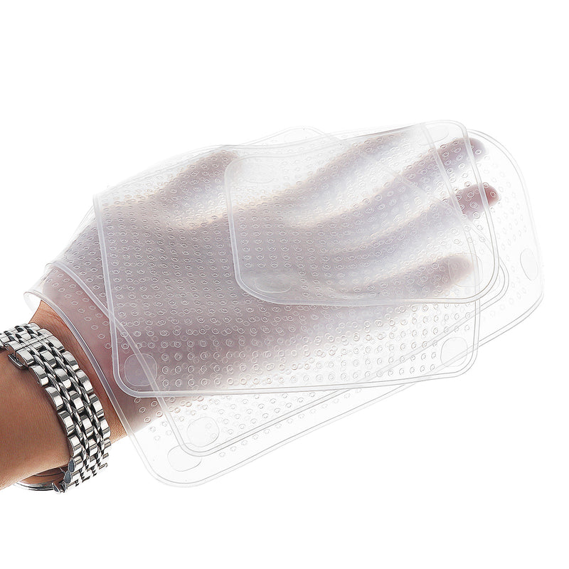 4Pcs/Set Retractable Silicone Seal Wrap Reusable Stretch Lid Food Storage Seal Fresh