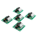 Geekcreit 5Pcs 5V Stepper Motor With ULN2003 Driver Board Dupont Cable