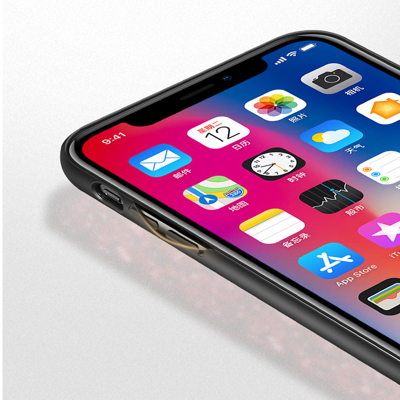DZGOGO Diamond Bling PU Leather Protective Case for iPhone X