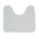 Santa Claus Waterproof Bathroom Toilet Seat Covers Mats Non-Slip Rugs Bath Mats Set Print Home Decor