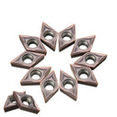 10pcs DCMT070202 Carbide Inserts for SDJCR1010H07 Turning Tool Holder