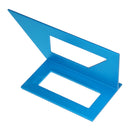 Alloy Woodworking Scriber T Ruler Multifunctional 45/90 Degree Angle Ruler Blue