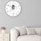 Loskii CC058 Creative Wall Clock Mute Wall Clock Quartz Wall Clock For Home Office Decorations