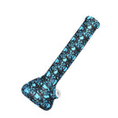 Portable Silicone Hoo-kah Water Pipe Tob-acco Ciga-rette Skull Pipe 13.5 Inch