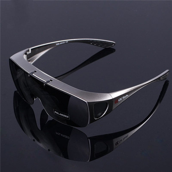 Windproof Polarized Glasses Motorcycle UV400 Sports Goggles Adjustbale Lens CK Tech