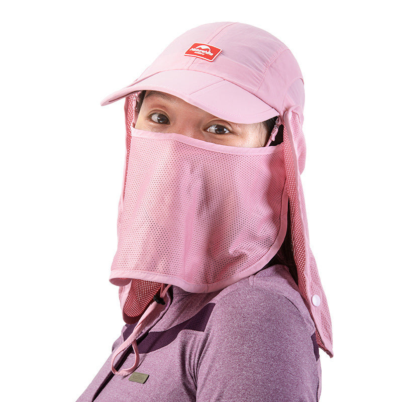 Naturehike Anti UV Cap Outdoor Fishing Face Neck 360 Protection Sunhat Outdoor Camping Hiking Folding Hat