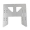 Black/Silver Aluminum Y Carriage Hot Bed Support Plate with Slider for 3D Printer