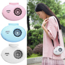Portable Battery Operated Neck Hanging Fan USB Rechargeable Mini Desk Air Cooler