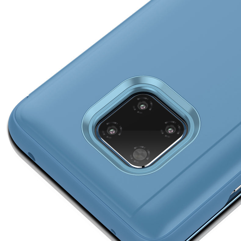 Bakeey Plating Mirror Window Shockproof Flip Full Cover Protective Case for Huawei Mate 20 Pro