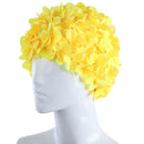 Flowers Design Cap Delicate Personalized Three-dimensional Petal Swimming Caps for Long Hair Sale