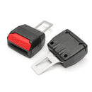 Pair Car Seat Belt Alarm Stopper Buckle Insert Clips Extender Accident Eliminator
