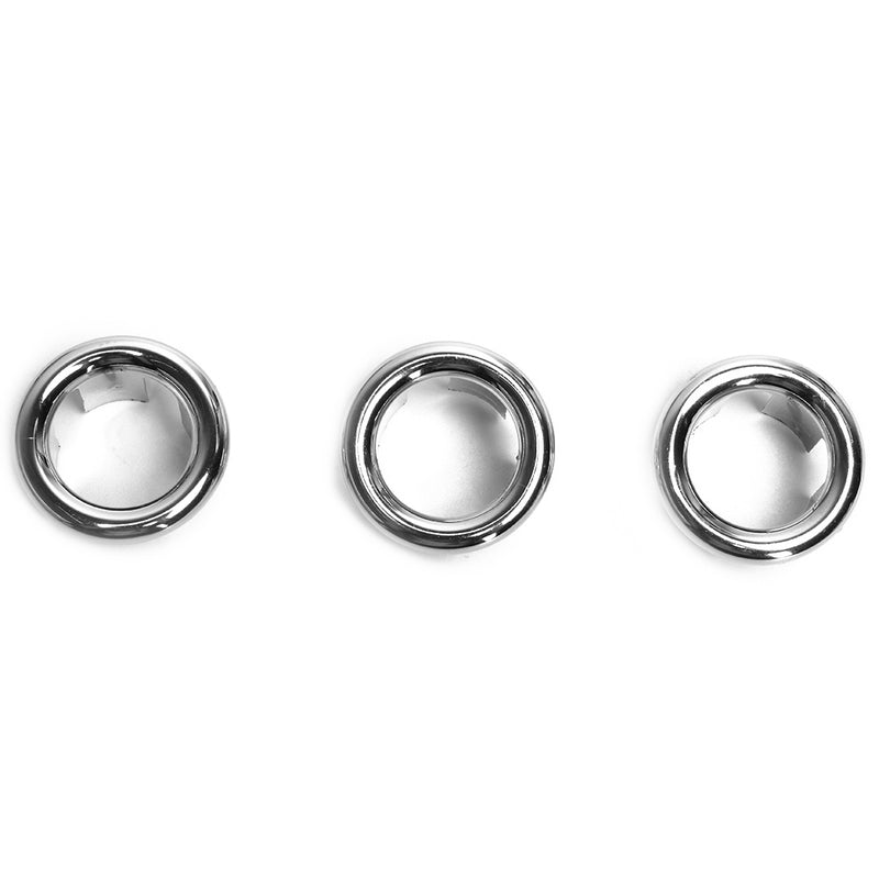 Sink Round Ring Overflow Spare Cover Tidy Chrome Trim Bathroom Ceramic Basin Overflow Ring