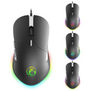 imice X6 USB Wired RGB Gaming Mouse High Configuration Computer Gamer Professional 6400DPI Version for Laptop PC Computer