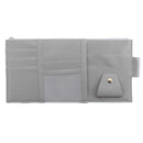 PU Leather Car Sun Visor Card Holder Multi-function Pen Ticket Sunglasses Storage Bag Organizer Case