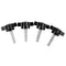 4Pcs Adjustable M5 Knob Star Grip Knobs Compatible with V-Slot C-Beam for 3D Printer