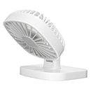Portable USB Dual Head Mini Air Fan 360 Rotation for Car Home Office Cooling