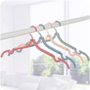 Folding Travel Hanger Portable Travel Clothes Brace Household Windproof Clothes Hanger Non-slip Clothes Hanger Plastic Cloth Hanger
