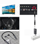 iMars TX11-C bluetooth 5.0 + EDR Audio Transmitter Support 3.5mm AUX Coaxial USB Audio Input Interface