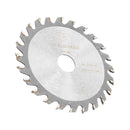 Drillpro 5pcs 85mm Saw Blade 24 Teeth 15mm Bore Circular Cutting Disc Woodworking Tool