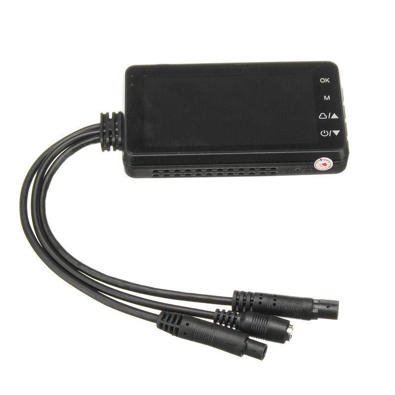 3 inch 720P Motorcycle DVR Recorder HD Dual Camera Hidden Video Night Vision