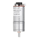Machifit 25GA370 DC 24V Micro Gear Reduction Motor with Encoder Speed Dial Reducer