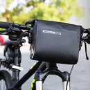 ROSWHEEL 3L Cycling Bicycle Handlebar Front Tube Basket Bag PVC 100% Full Waterproof Bike Bag