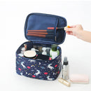 Printed Square Cosmetic Bag Multifunctional Travel Bag