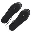 USB Cuttable Electric Heated Insole Winter Heating Shoes Pad For Shoes Keep Feet Warmer Carbon Fiber