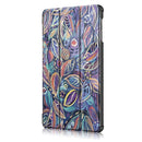 Tri-Fold Pringting Tablet Case Cover for Samsung Galaxy Tab A 10.1 2019 T510 Tablet - Tree Leaves