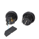 BOSMAA 7/8inch 22mm ON/OFF Headlight Switch For LED Fog Spot Light Motorcycle Waterproof Aluminum Alloy Switch