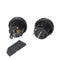 BOSMAA 7/8inch 22mm ON/OFF Headlight Switch For LED Fog Spot Light Motorcycle Waterproof Aluminum Alloy Switch